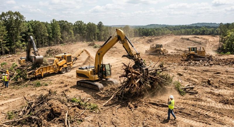 Commercial Land Clearing in Marietta, GA