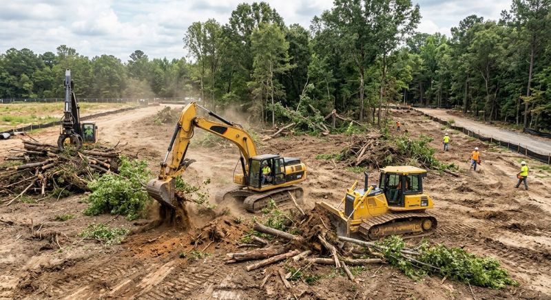 Commercial Land Clearing in Marietta, GA