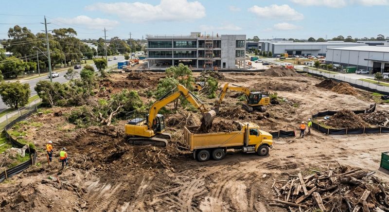 Commercial Lot Clearing in Houston, TX