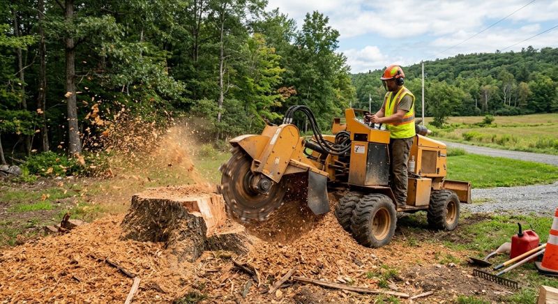 Commercial Stump Grinding in Prince Georges County, MD