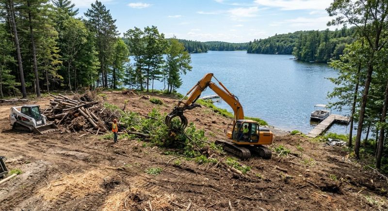Lake Lot Clearing in Salt Lake City, UT
